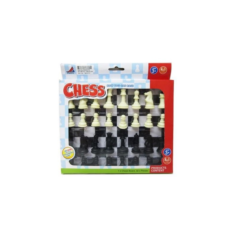 JUEGO AJEDREZ FICHAS CAJA
