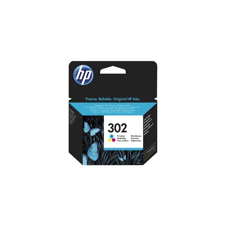 CARTUCHO HP 302 ORIGINAL TRICOLOR