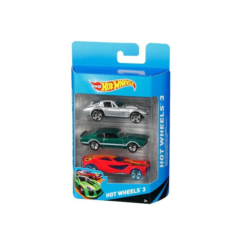 COCHES HOT WHEELS PACK DE 3 SURTIDOS
