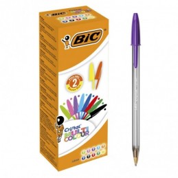 BOLIGRAFO BIC CRISTAL MULTICOLOR BLISTER 20UDS