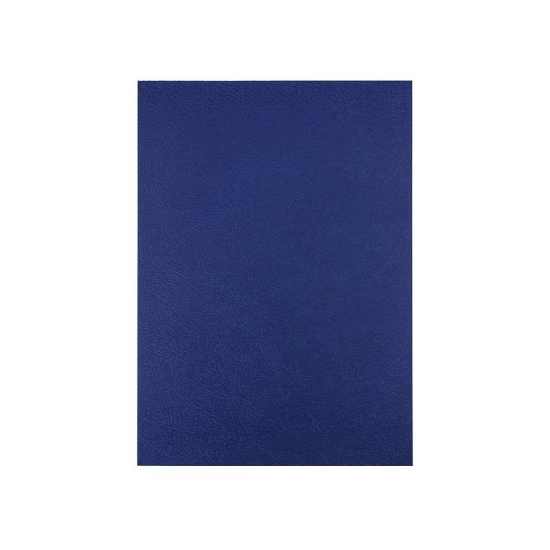 TAPA DE ENCUADERNAR CARTON 1000GR AZUL 50UDS
