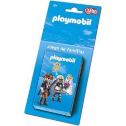 BARAJA DE CARTAS INFANTILES DE FAMILIAS PLAYMOBIL