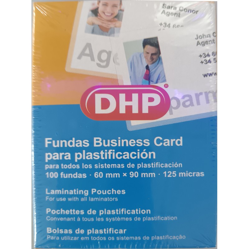 100 FUNDAS DE PLASTIFICR NIF DHP 125M 60x90MM