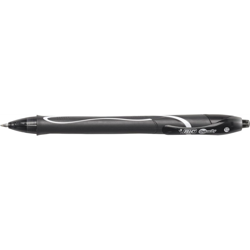 BOLIGRAFO BIC GELOCITY QUICK DRY NEGRO