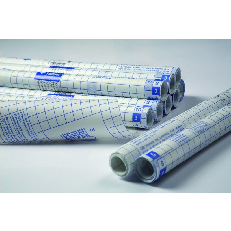 ROLLO PLASTICO ADHESIVO 050x1.5mts