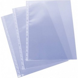 FUNDA MULTITALADRO FOLIO PP GRANULADA 100UDS