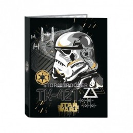 CARPETA CARTON FOLIO 4 ANILLAS MIXTAS STAR WARS FL