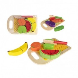 JUEGO FRUTAS MADERA WOOMAX