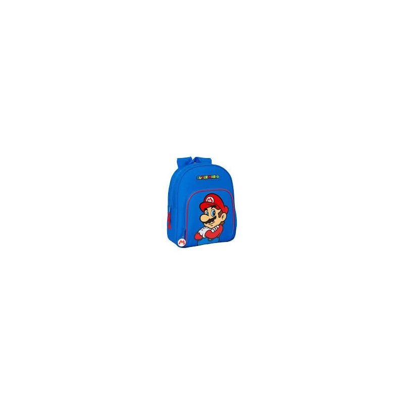 MOCHILA INFANTL ADAPT. CARRO SUPER MARIO