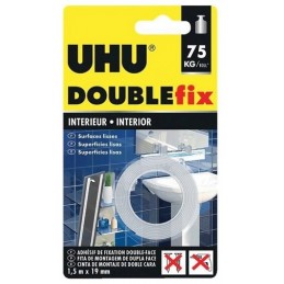 CINTA DOBLE CARA UHU 1.5MTS INTERIOR