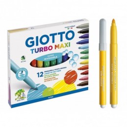 ROT/COLORES GIOTTO TURBOMAXI 12 uds.