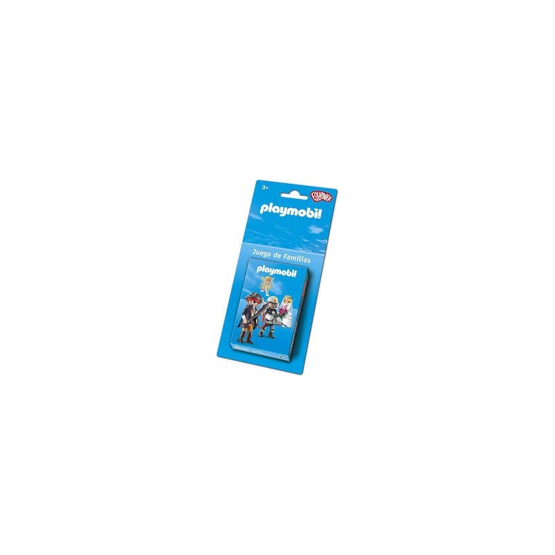 BARAJA DE CARTAS INFANTILES DE FAMILIAS PLAYMOBIL