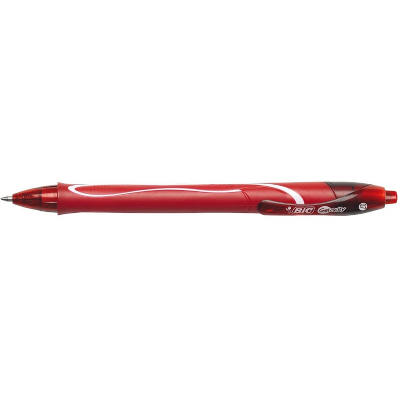 BOLIGRAFO BIC GELOCITY QUICK DRY ROJO