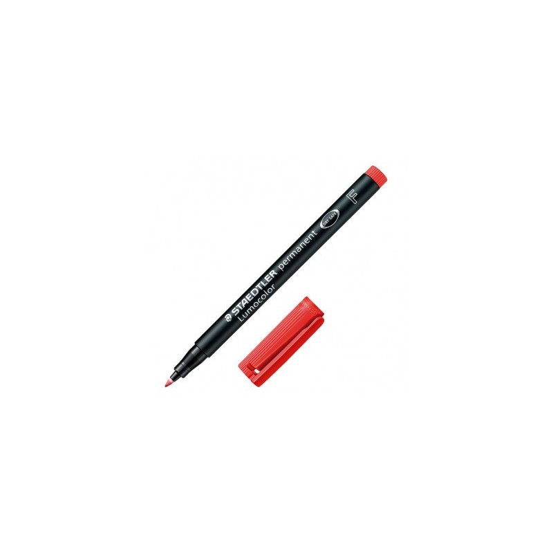 ROTULADOR LUMOCOLOR 318 F ROJO