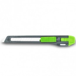 CUTTER Q-CONNECT PLASTICO ESTRECHO 9MM