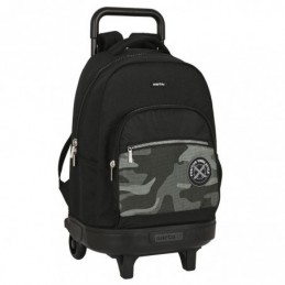 MOCHILA GDE. C/RUEDAS COMPACT EXTRAIBLE SAFTA
