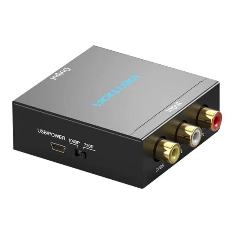 CONVERTIDOR RCA HEMBRA A HDMI HEMBRA VENTION MUSB