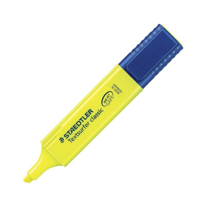 ROTULADOR FLUOR STAEDTLER AMARILLO