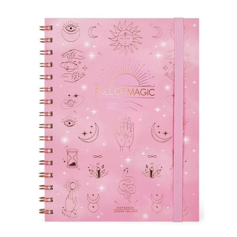 LIBRETA WIRO CUADRICULA MAGIC