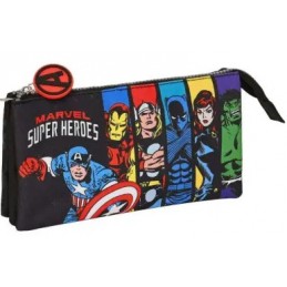 PORTATODO TRIPLE AVENGERS SUPER HERO