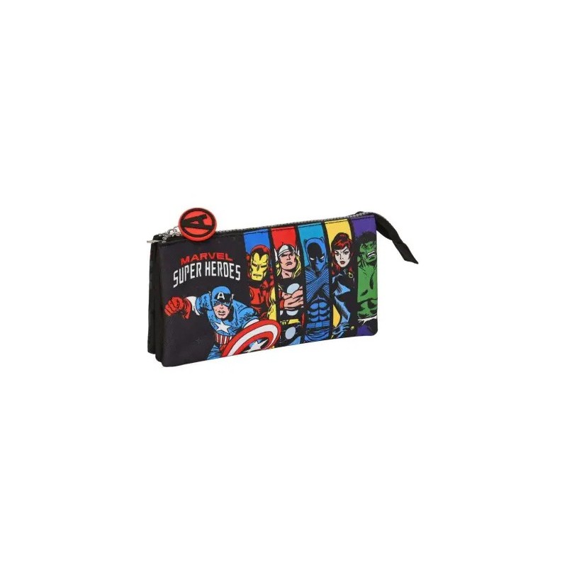 PORTATODO TRIPLE AVENGERS SUPER HERO