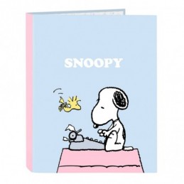 CARPETA FOLIO 4 ANILLAS MIXTAS SNOOPY IM