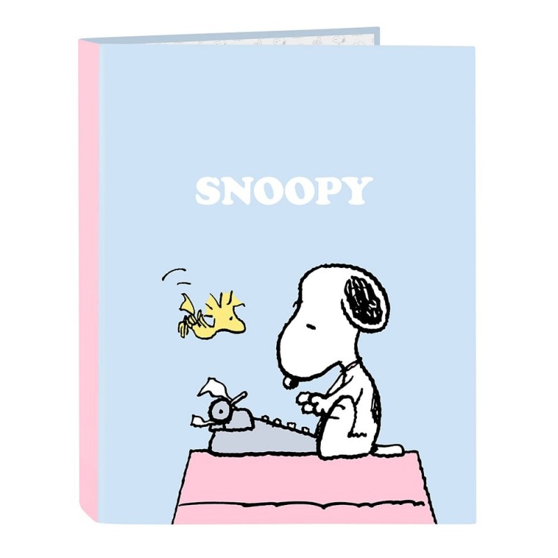 CARPETA FOLIO 4 ANILLAS MIXTAS SNOOPY IM