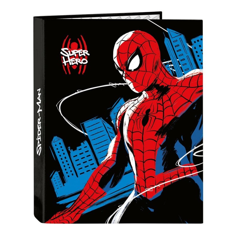 CARPETA FOLIO 4 ANILLAS MIXTAS SPIDER-MAN HERO