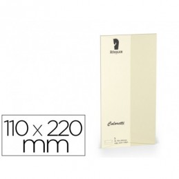 SOBRE ROSSLER DL AMERICANO MARMOL CREMA 110x220MM