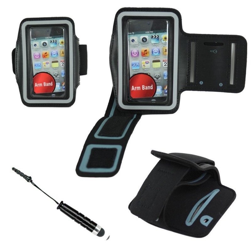 BRAZALETE DEPORTIVO NEGRO IPHONE4