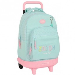 MOCHILA GD C/RUEDAS COMPACT EX  BLACK FIT ENJOY