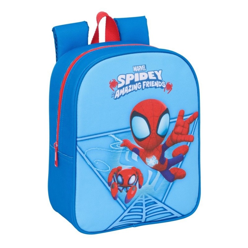 MOCHILA DE GUARDERIA ADAPTABLE A CARRO SPIDEY