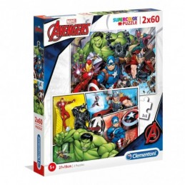 PUZZLE 2x60 THE AVENGER FANTASIA 2024