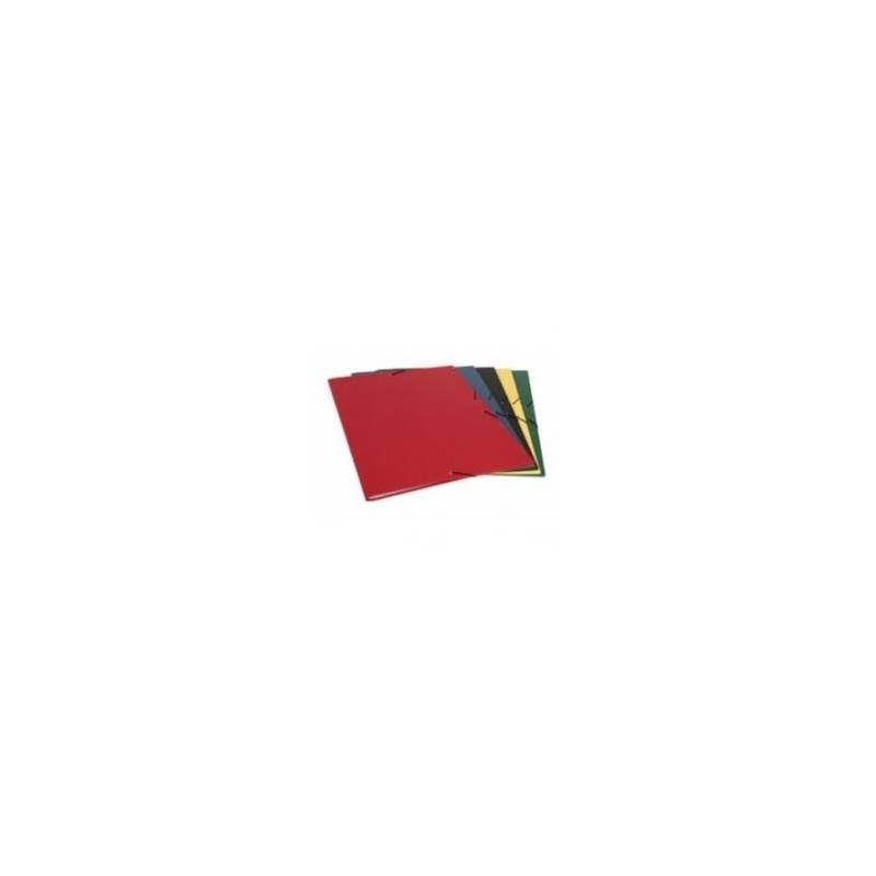CARPETA DIBUJO A3 CARTON GOFRADO SOLAPA ROJO