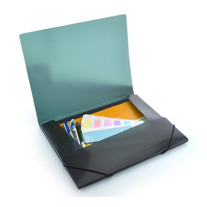 CARPETA PARA BLOCK DE DIBUJO NEGRO O VERDE OSCURO