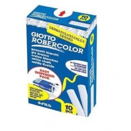 TIZA ROBERCOLOR C/10 BLANCA GIOTTO