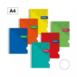 BLOC A4 80/H TAPA POLIP. 90GR LISO COLOR