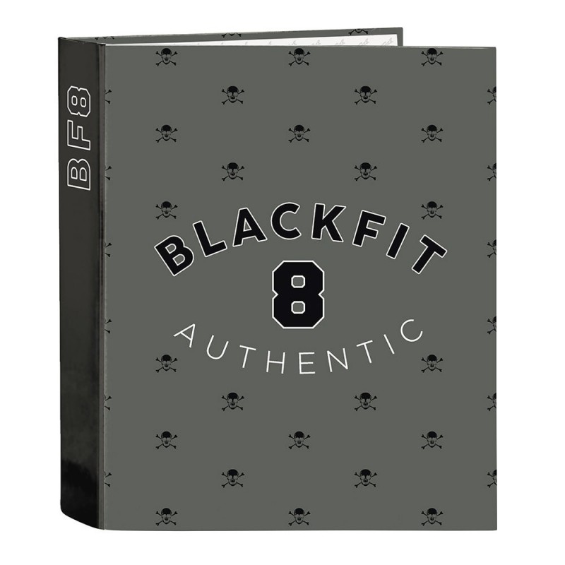 CARPETA F. 4 ANILLAS LOMO ANCHO BLACKFIT SKATE SPA