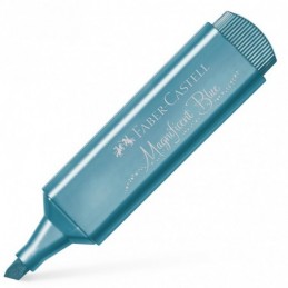 MARCADOR FABER AZUL TEXTLINER METALICO