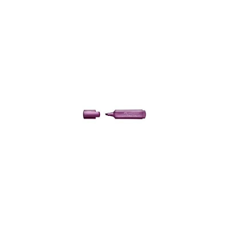 MARCADOR FABER RUBI TEXTLINER METALICO