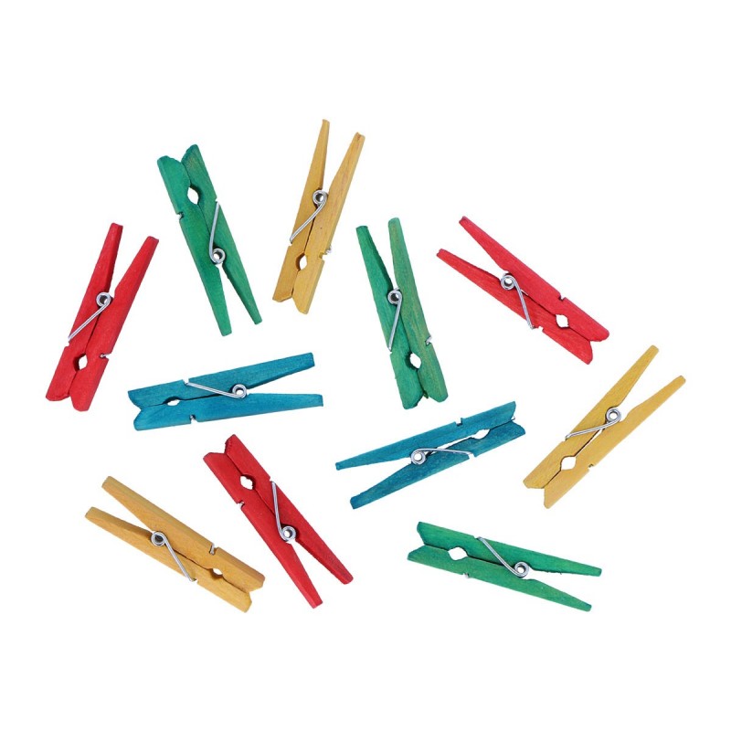 PINZITAS DE MADERA DE COLORES