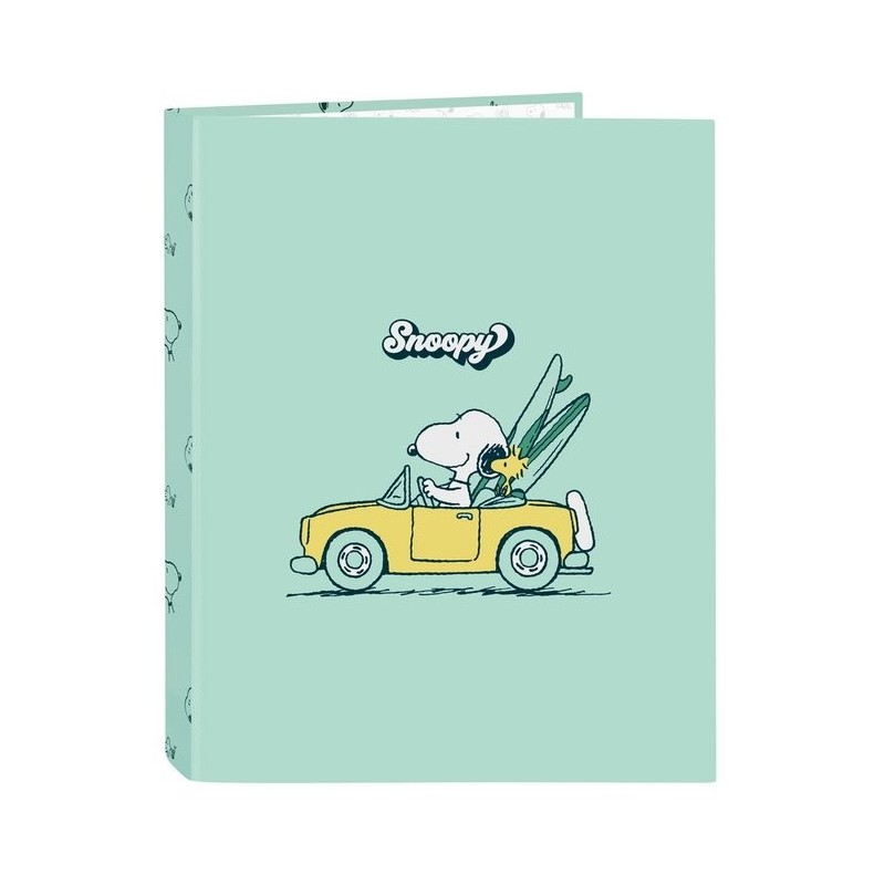 CARPETA FOLIO 4 ANILLAS MIXTAS SNOOPY GROOVY