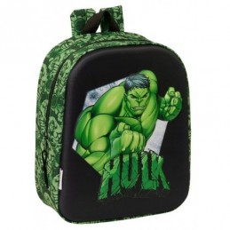 MOCHILA GUARDERIA 3D HULK