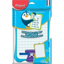 PIZARRA BLANCA + ACCESORIOS BOLSA