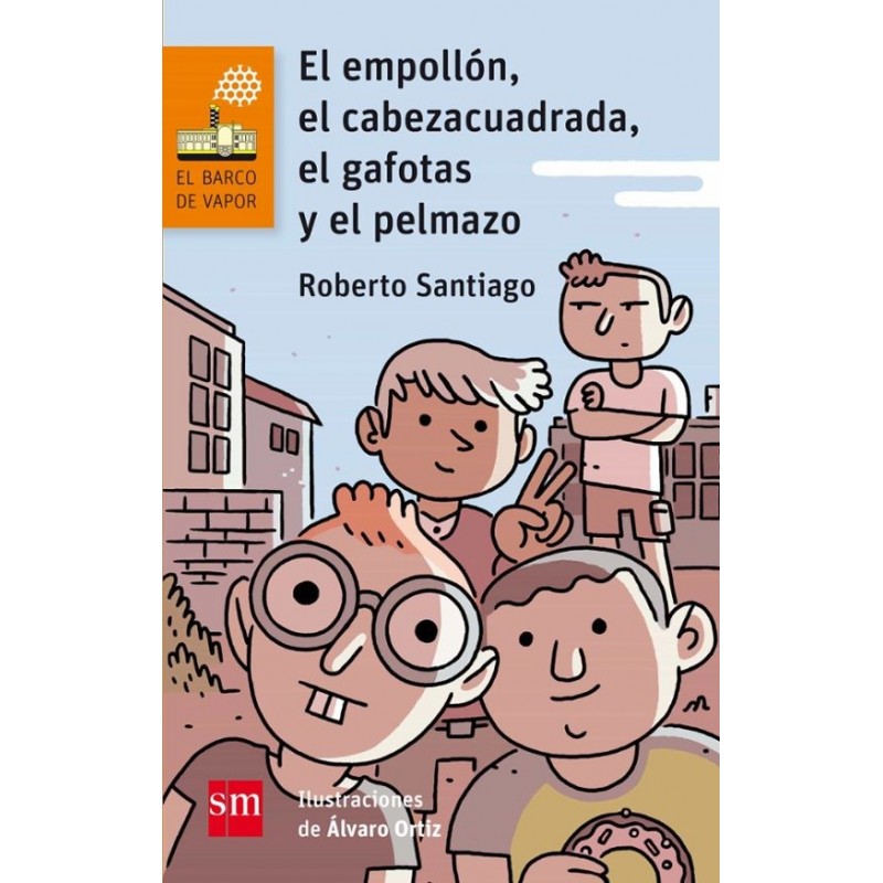 EL EMPOLLÓN EL CABEZA CUADRADA EL GAFOTAS Y EL PEL
