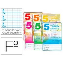 BLOCK ESPIRAL LIDERPAPEL CUARTO WRITE 80H 60G N 46
