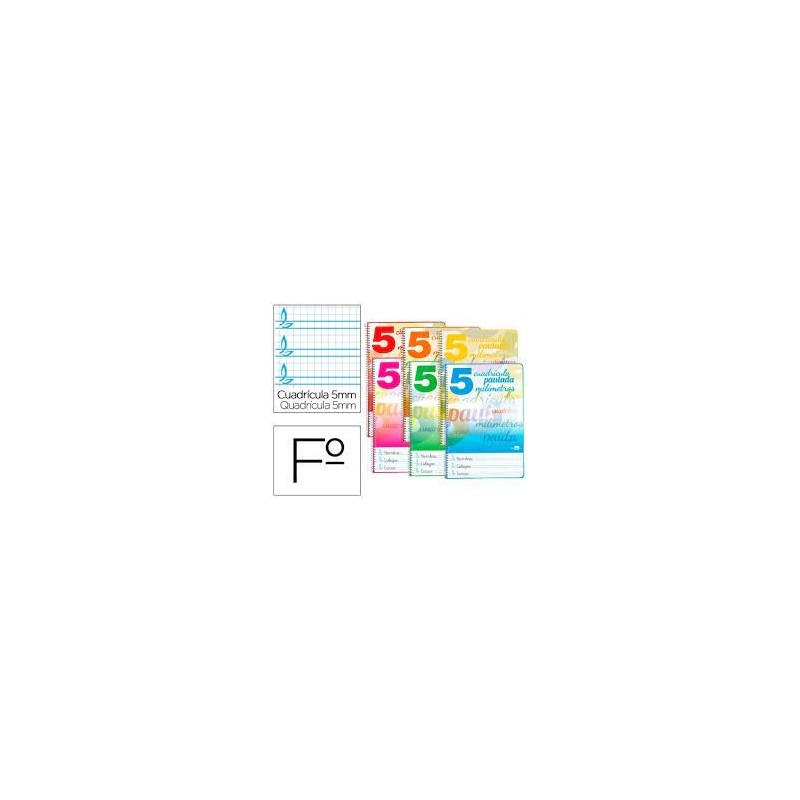 BLOCK ESPIRAL LIDERPAPEL CUARTO WRITE 80H 60G N 46