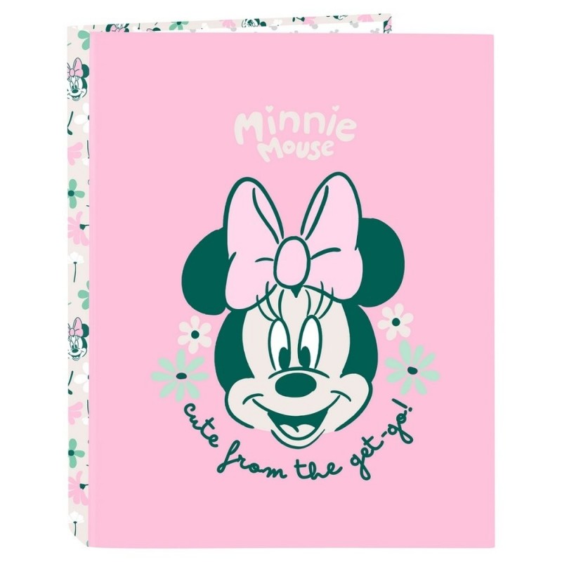 CARPETA FOLIO 4 ANILLAS MIXTAS MINNIE MOUSE