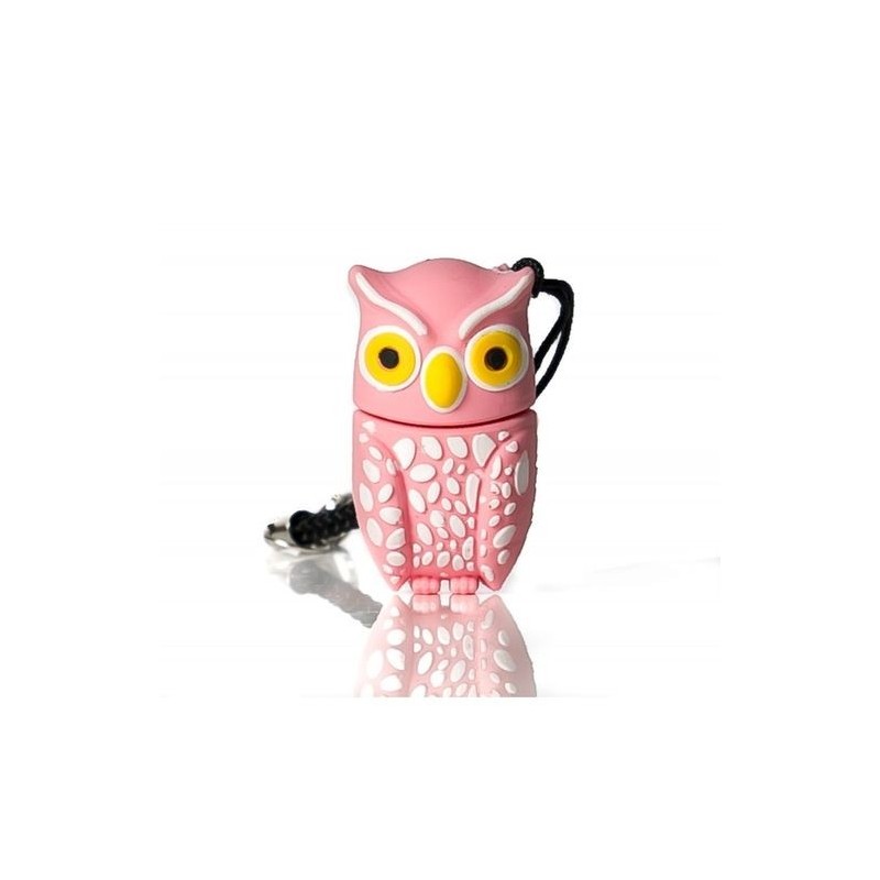PEN DRIVE FIG 32GB BUHO PLUMI ROSA