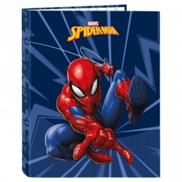 CARPETA FOLIO 4 ANILLAS MIXTAS SPIDER-MAN